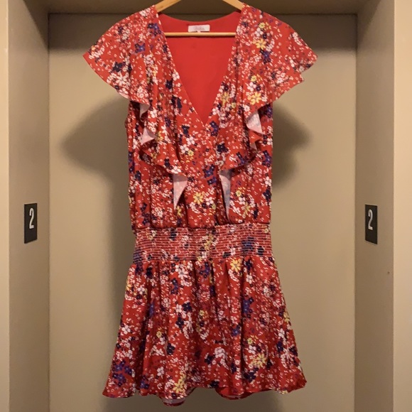 PARKER Scilla Smocked Mini Dress - Picture 2 of 7